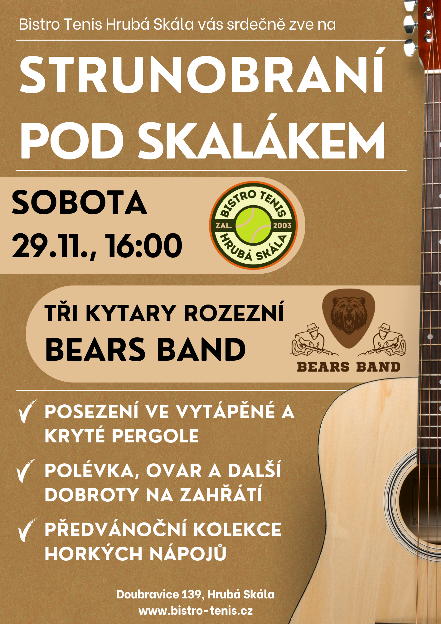 Strunobraní na tenise 2025